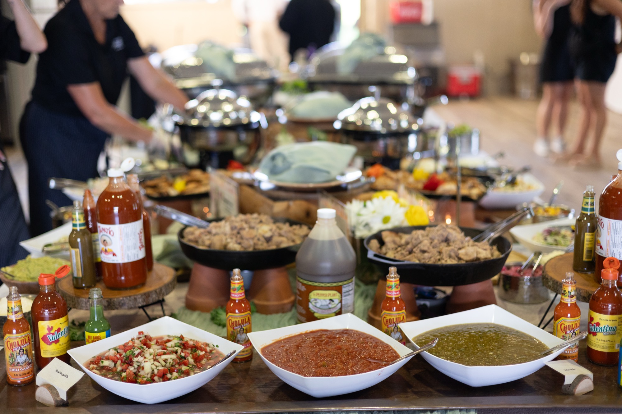 The barbecue buffet