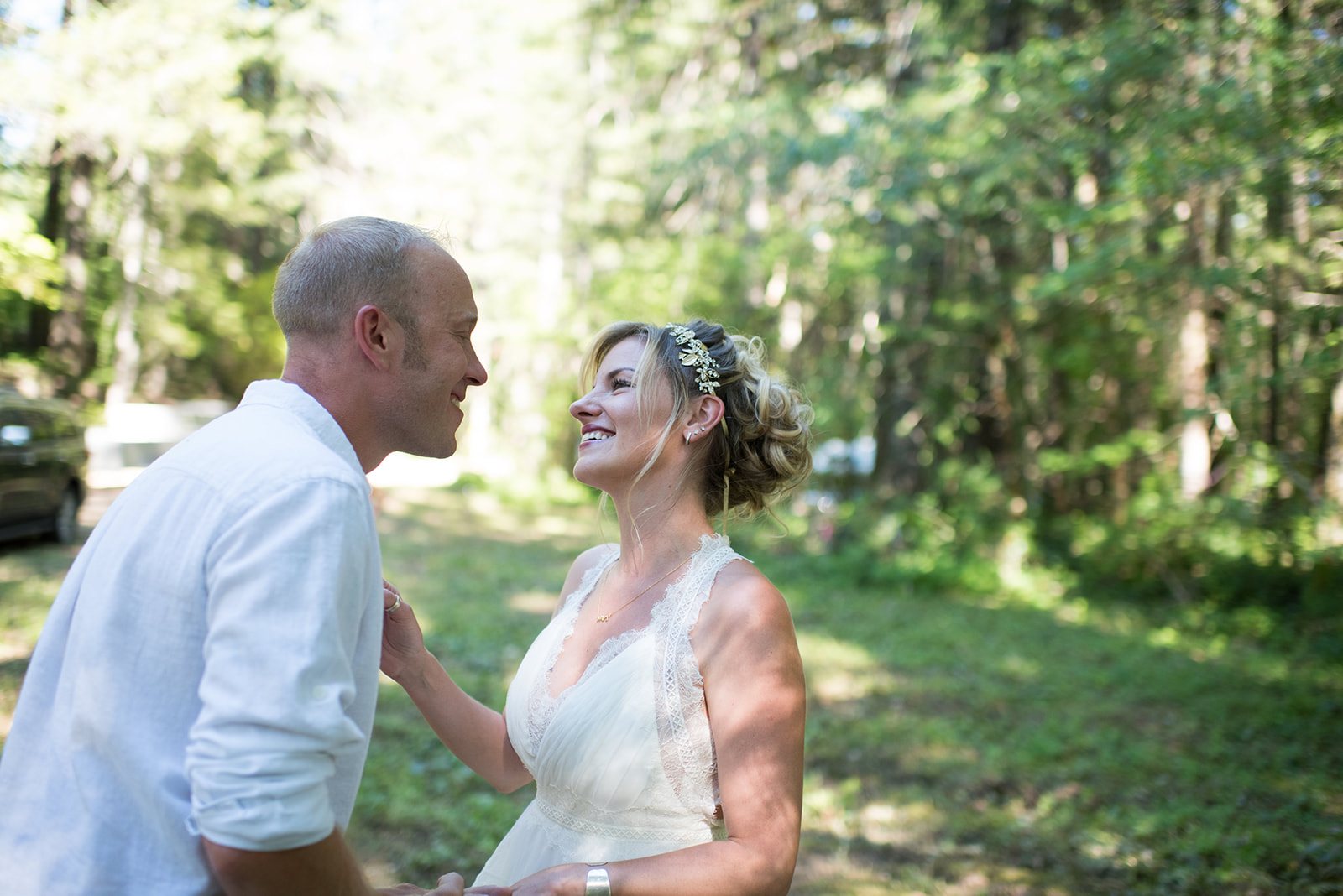 The first look among the trees